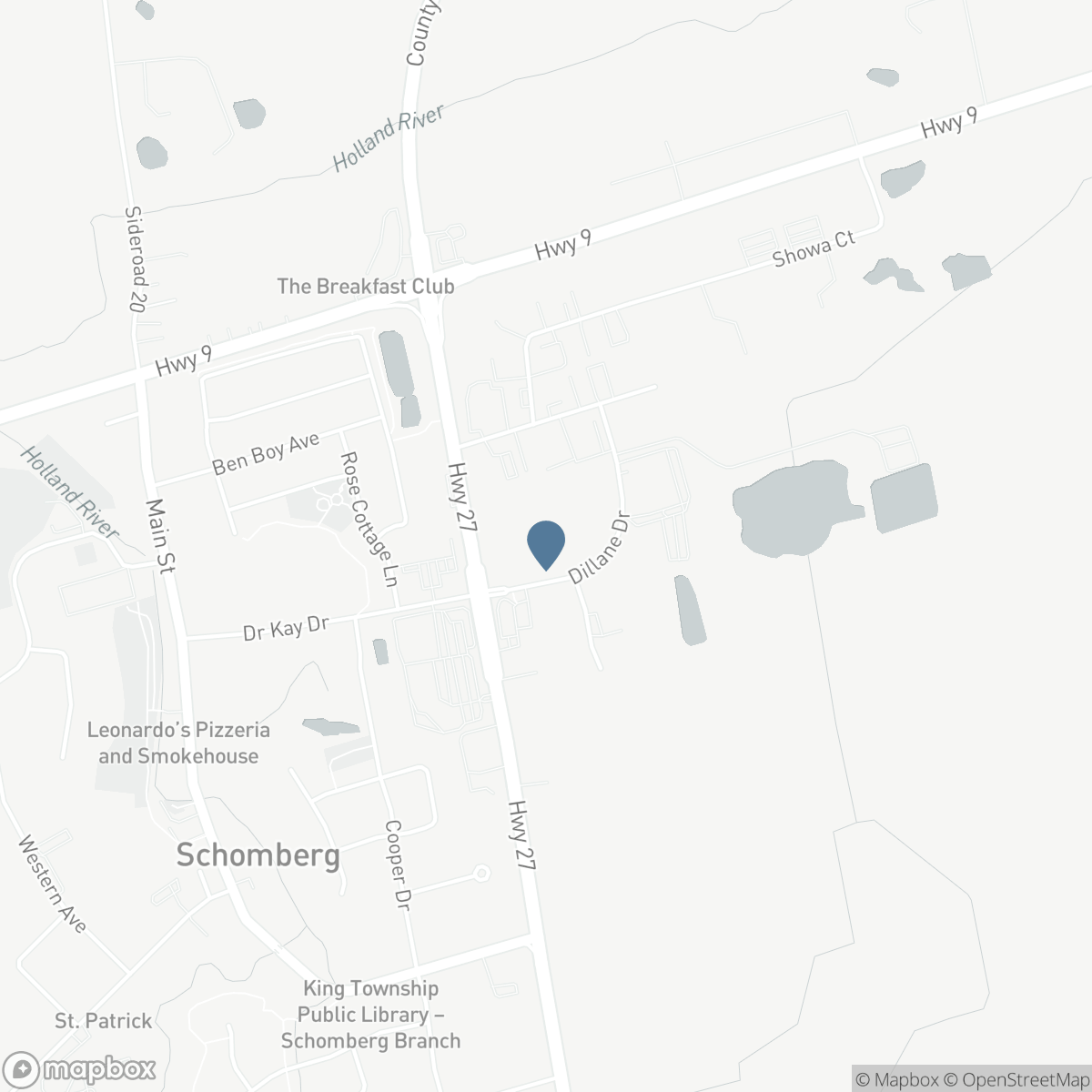 50 DILLANE DRIVE, Schomberg, Ontario L0G 1T0